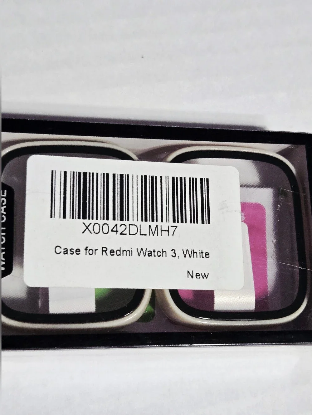 Redmi Watch 3 Protective Case Cover White Bumper Smartwatch Shell New